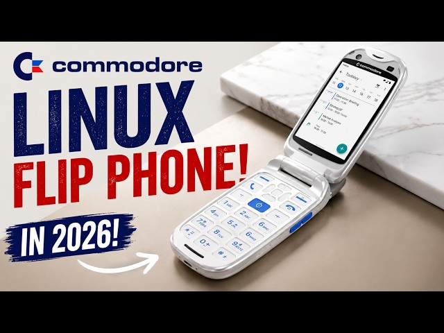 The Most Unexpected Linux Device of 2026 | Linux Flip Phone