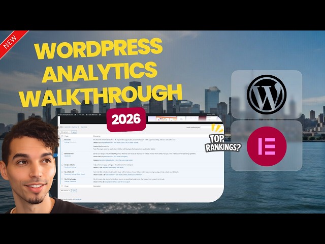 EASY & FAST WordPress Analytics | Google Site Kit Setup Tutorial 2026