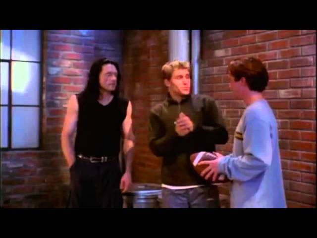 Mark 'accidentally' pushes Mike