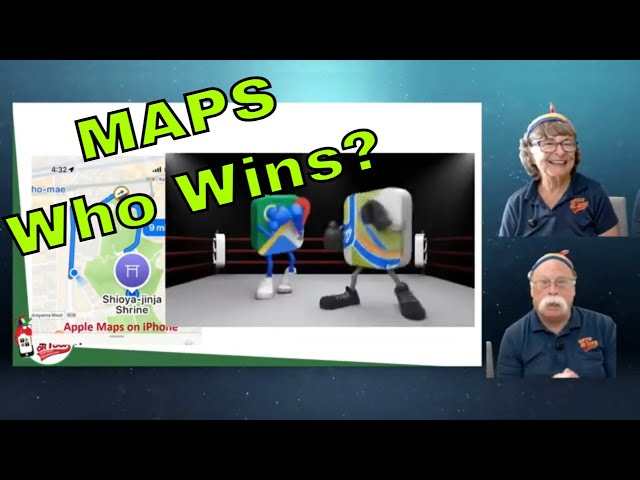 Apple Maps Vs Google Maps in Japan