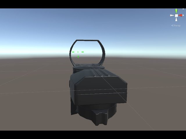 Unity Shader Tutorial - Reflex / Red Dot Sight for VR