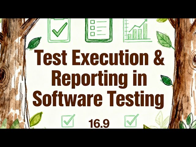 Test Execution & Reporting in Software Testing