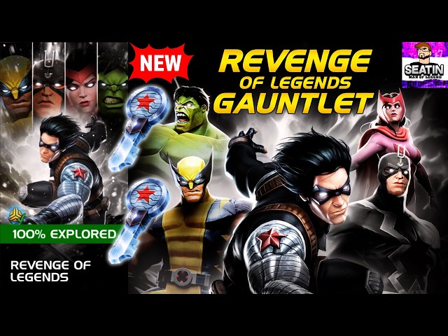 🔥 Revenge Gauntlet & CEO Crystal Opening! FIRE New Ascension! Seatin's Quest! - MCOC