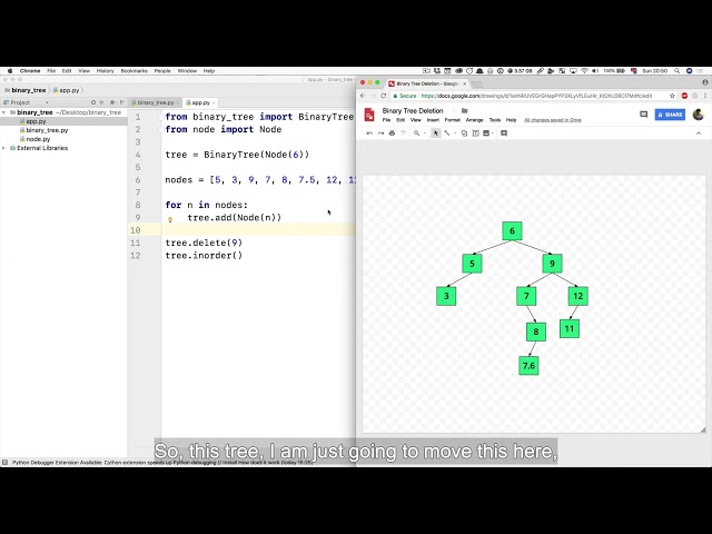 239  Testing our binary tree!