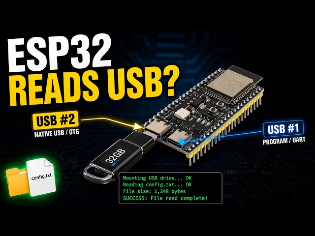Can ESP32-S3 Read a USB Flash Drive?