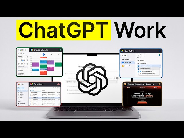 8 Insane ChatGPT Work Use Cases! (automate anything)
