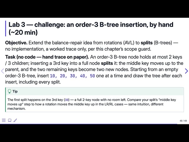 Balanced Trees: Lab Exercises — Data Structures in C