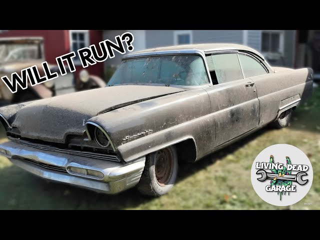Will It Run and Drive?! Abandoned 1956 Lincoln Capri!