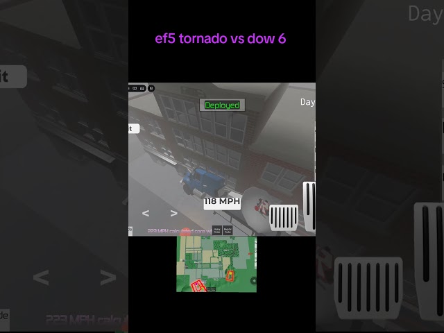 ef5 tornado vs Dow 6 thank you for 2.5k subs🎉#stormchasers#justtornados#ef5#tornado#dow6
