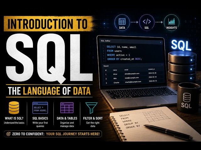SQL for Beginners: Introduction to SQL & Databases | Learn SQL From Scratch
