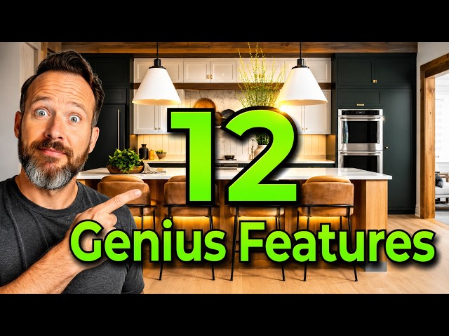12 Genius Kitchen Features You Should Steal