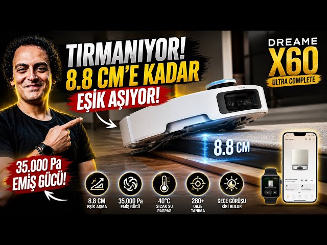 A WALKING ROBOT VACUUM CLEANER! | Dreame X60 Ultra Complete Review