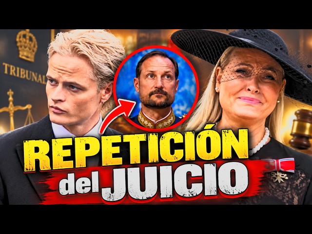 INSOLITA DECISIÓN Mette Marit CONSIGUE la REPETICIÓN del JUICIO de Marius Borg