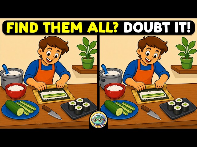 🐢🧩 Spot The Difference | Expert Challenge Edition 🧩🐢 | Quizonaut Turtle