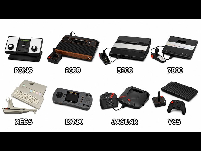 Every Atari Console Explained in 11 Minutes