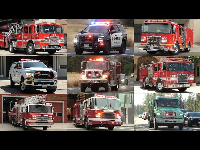 Fire Trucks, EMS, & More Responding Code 3 | Compilation #9: July 2026 Responses