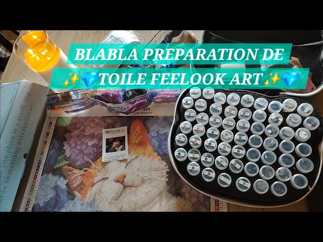 Blabla & Canvas Preparation FEELOOK ART | Cat Day Campaign August 8th | Diamond With Me 🐱💎