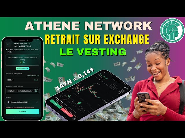 #Athene Network: #WITHDRAWAL of $ATN on exchanges || Do the #VESTING