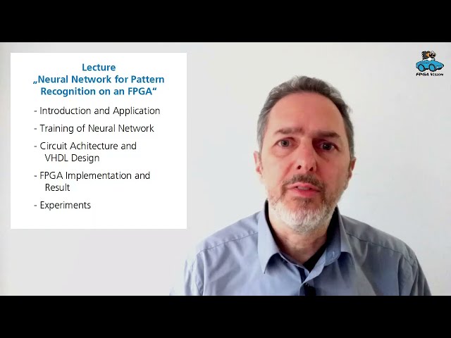 Pattern Recognition with NN on FPGA - Introduction