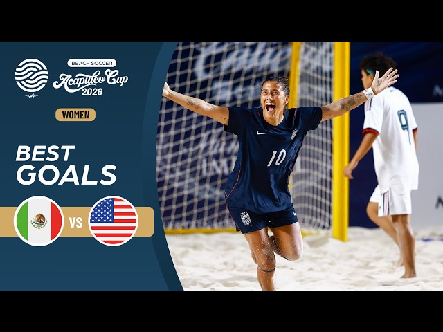 Mexico vs United States - Women's Acapulco Beach Soccer Cup 2026