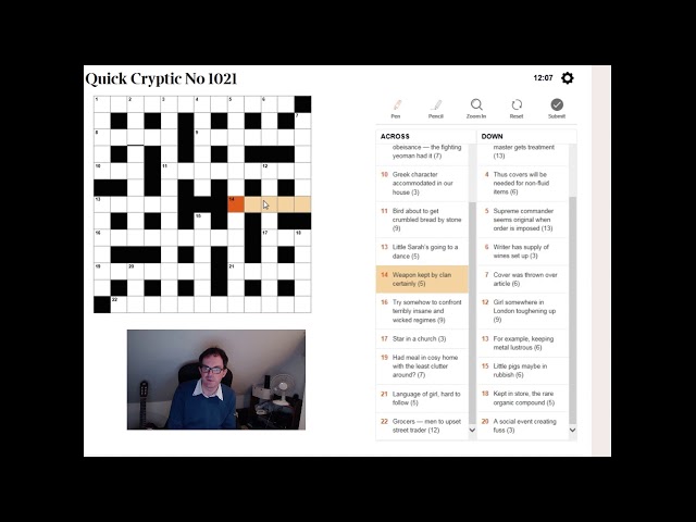 How to solve cryptic crosswords:  A beginner's guide