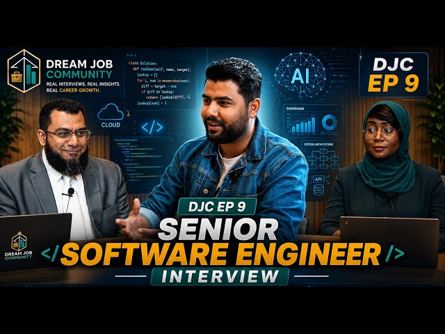 Software Engineering Interview in Saudi Arabia | Senior Developer Mock Interview - Naym Shahzad