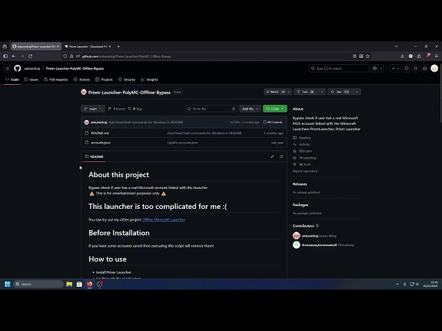 [READ DESC.]How to play cracked Minecraft with Prism Launcher (Windows)