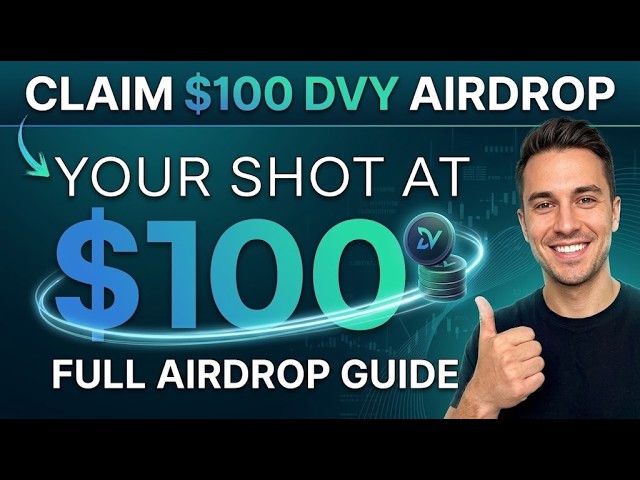 I Claimed $100 DVY Airdrop Token Reserve - Full Tutorial