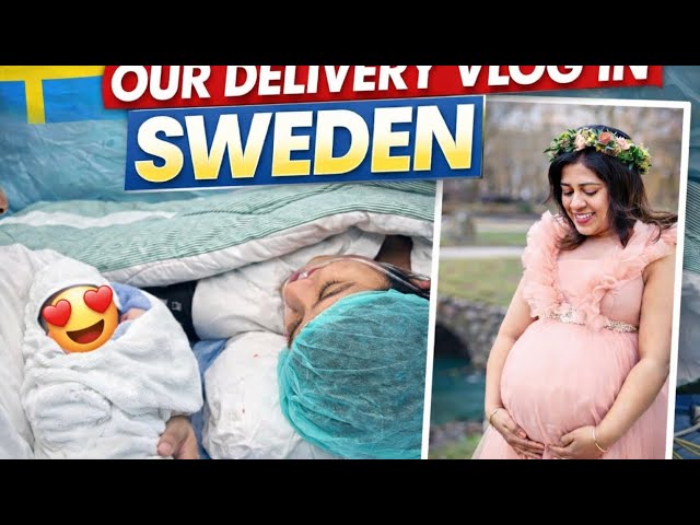 Baby arrived here a little early 🧿| Our Birth Vlog in Sweden Delivery Vlog Malayalam C-Section