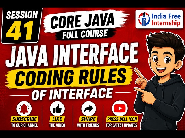 41. Java Interface Coding Rules & Execution Flow