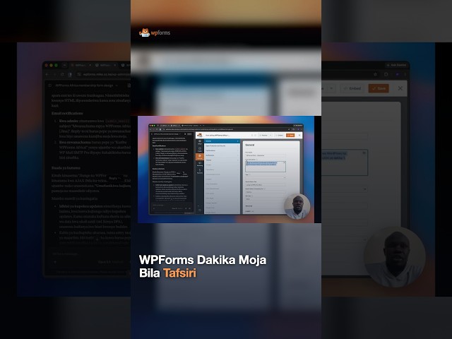 AI Inatafsiri WPForms Kwa Dakika Moja
