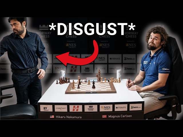 Magnus Carlsen CRUSHES Hikaru Nakamura’s LONDON SYSTEM at Norway Chess with BRILLIANT TACTICS