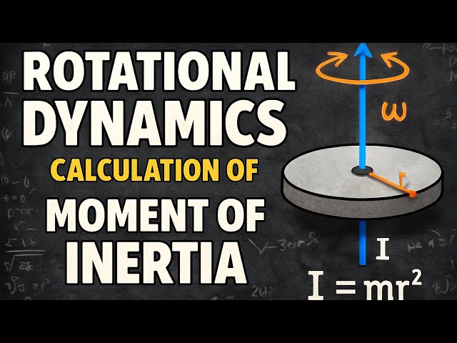 Moment of Inertia 🔥 Rotational Dynamics  Made EASY | Class 11/12 | JEE/NEET 2026