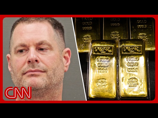What was an ex-CIA official doing with $40M of gold bars?