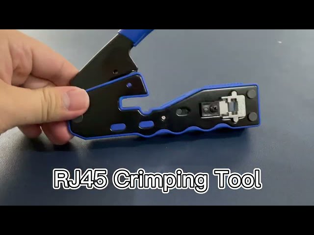 RJ45 Crimping Tool For Cat6 Network cable patch cord #rj45 #crimper #cat6 #patchcord #network