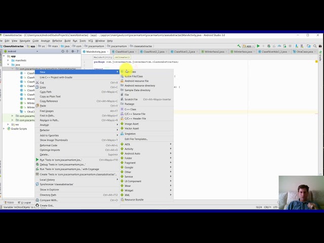 Curso de programación con Android Studio. Clases: final Class