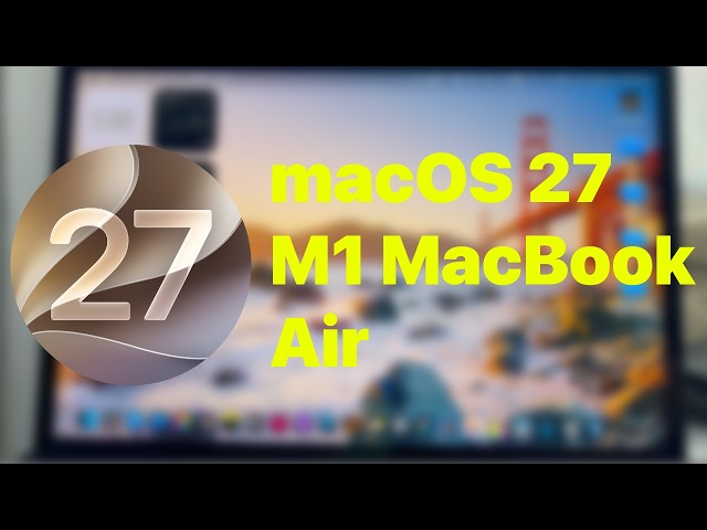 macOS 27 Golden Gate on the SLOWEST Mac!