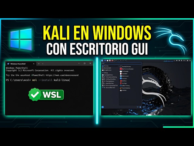 WSL Kali Linux con escritorio