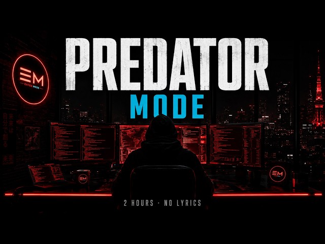 Predator Mode — Música para Concentrarte en Programación y Trabajo Profundo | 2 Horas