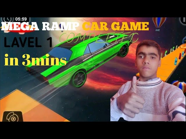 Impossible car stunt || car ramp 3d - Android mobile game