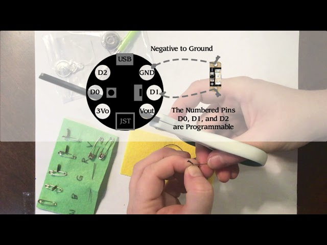 Sew & Code with Adafruit Gemma Sequin Starter Pack