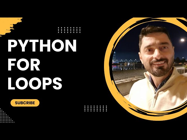 python for loop | حلقات ال for في بايثون