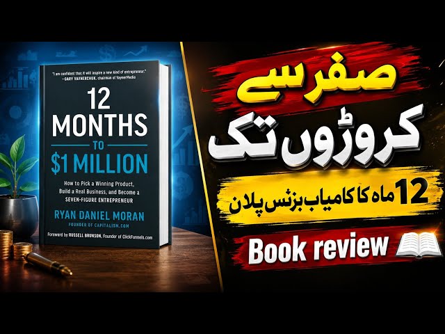 12 Months to $1 Million by Ryan Daniel Moran | Book Summary & Key Lessons for Entrepreneurs