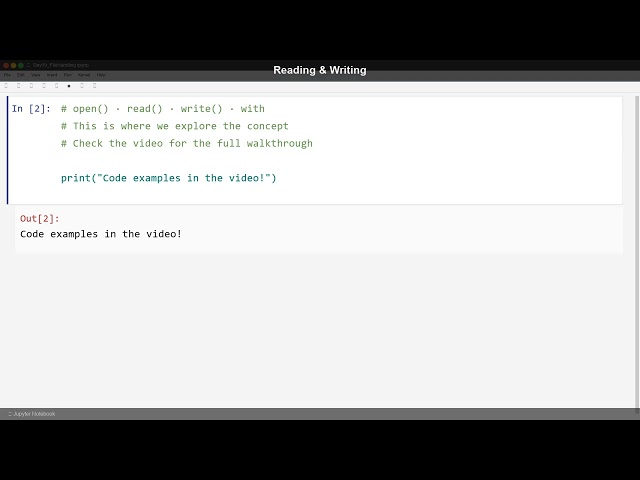 Day 19 — File Handling | 30 Days Of Python 🐍