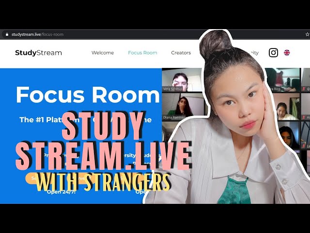 Studying with Strangers 24/7! 📚 | Study Stream Live Website ✨ | Ronah Abigail Bejoc