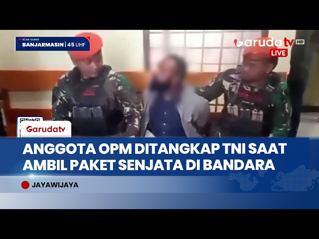 TNI FOILS OPM ATTEMPT TO SMUGGLE DANGEROUS GOODS AT WAMENA AIRPORT, 1 PERSON ARRESTED