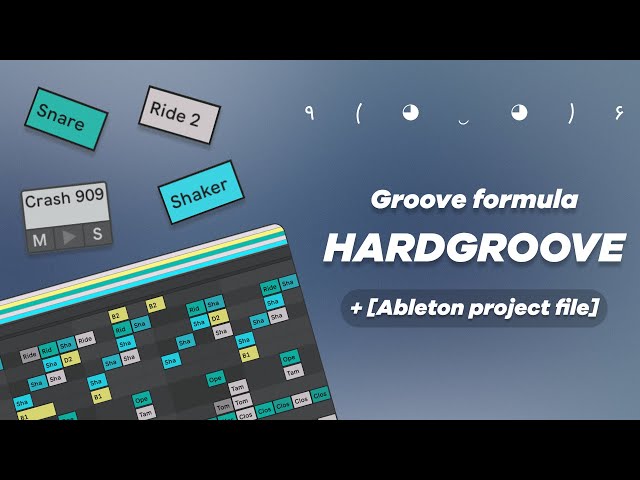 How to Make Hardgroove Techno Drum Pattern in Ableton + [Project Files]
