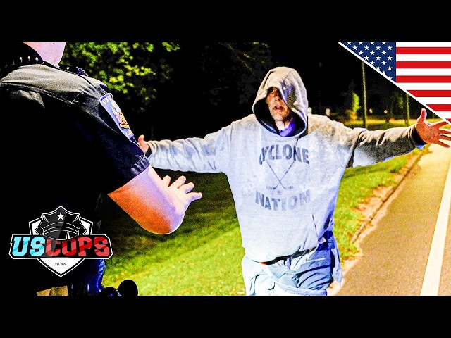 Close Call - Officers Nearly Hits Man | US COPS | S4E65
