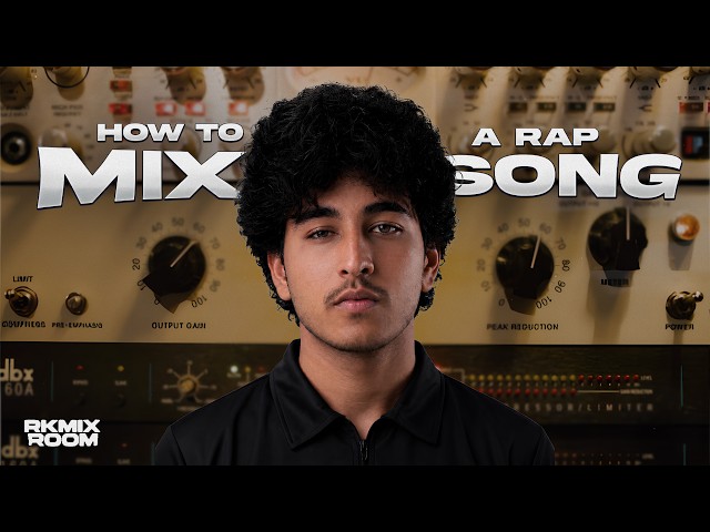 RAP MIXING MADE EASY 🫩 | RKMIX ROOM