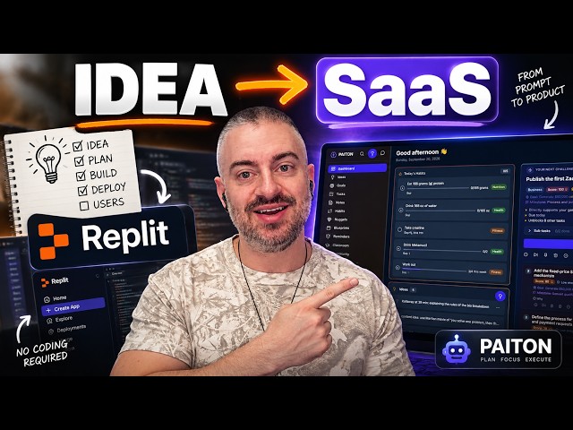 How to Build an AI SaaS From Scratch With Replit (Full Tutorial)